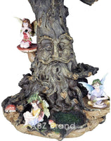 ABZ Brand Whispering Forest Greenman Tree Display Forest Spirit Faerie Gnome Display