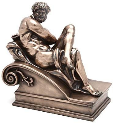 7.75 Inch Lounging Day Mystical Goddess Resin Statue Figurine