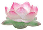 Clear Lotus Votive Holder Collectible Figurine