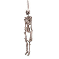 Pacific Giftware 8" H Hanging Skeleton Collectible Home Decor Resin