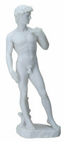 12.5 Inch Cold Cast Resin Renaissance Statue of Michelangelo's David
