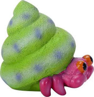 YTC Summit International Hermie Green and Pink Colored Hermit Crab Figurine Original Sea Creature New