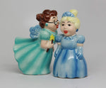 Fairy Tales Princess Ceramic Salt and Pepper Shaker Set Home Kitchen Decor