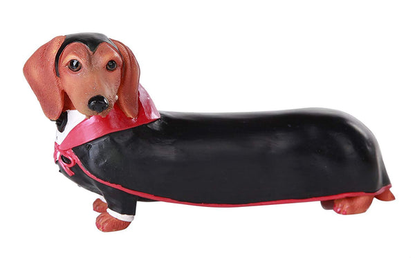 Pacific Giftware Cute Dracula Doxy Collectible Wiener Dog Dachshund Figurine