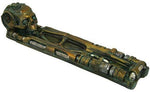 PTC 10 Inch Steampunk Inspired Skull Incense Burner Statue Figurine