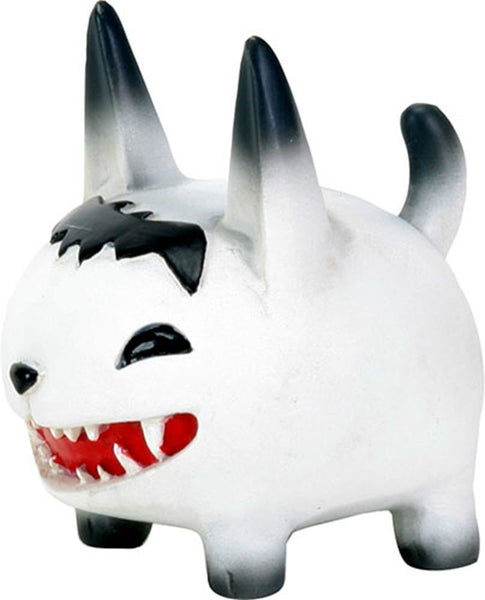 2.25 Inch Ozzy White and Black Opened Mouthed Figurine Decoration