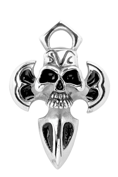 YTC Summit Ancient Skull Dagger Pendant Collectible Medallion Necklace Accessory