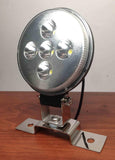 LED ALUMINUM WATERPROOF SPOT LIGHT COOL WHITE BRACKET ANGLE ROTATION 12W 8-30VDC