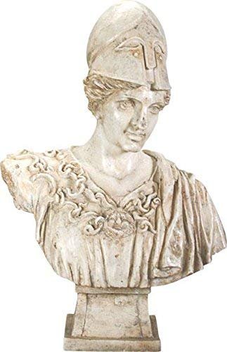 Classic Inspirations Greek Goddess of Wisdom and War. Athena Bust Statue Home Decor