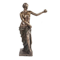 10.75 Inch Bronze Colored Venus De Milo Reconstructed Figurine