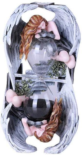 Pacific Giftware Reserve Angels Figurine Statue Sandtimer