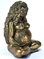 Millennial Gaia Statue - Bronze Finish by Oberon Zell