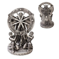 Celtic Cosmic Star Moon Goddess Arianhod Home Decor Statue Made of Polyresin
