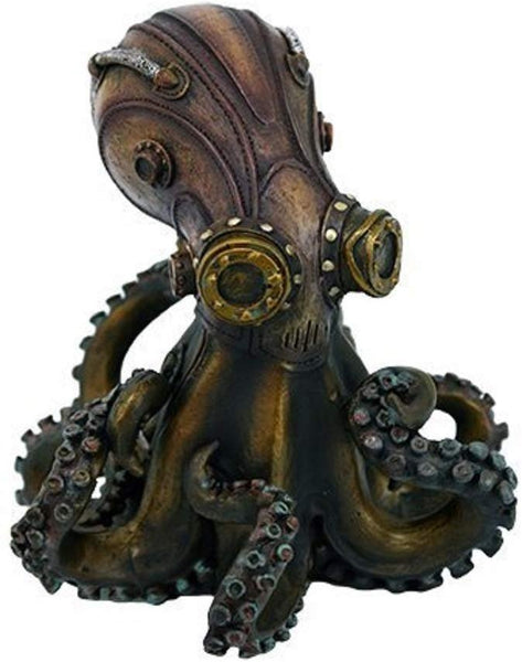Steampunk Octopus Collectible Figurine
