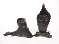 Pacific Giftware Zen Garden Inner Peace Yoga Owls Set of 2 Figurine...