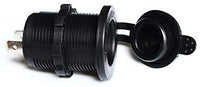 BANDC Waterproof Marine Motorcycle ATV Rv Lighter Socket Power Outlet Socket Receptacle 12v Plug