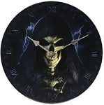 Pacific Giftware Grim Reaper Wall Clock by James Ryman Gothic Round Plate 13.5" D