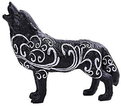 Pacific Giftware PT The Wolf Spirit Collection Swirling Wolf Spirit Collectible Figurine