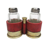 Pacific Giftware 12 Gauge Shotgun Shell Casing Salt and Pepper Shakers Set Tabletop Decor