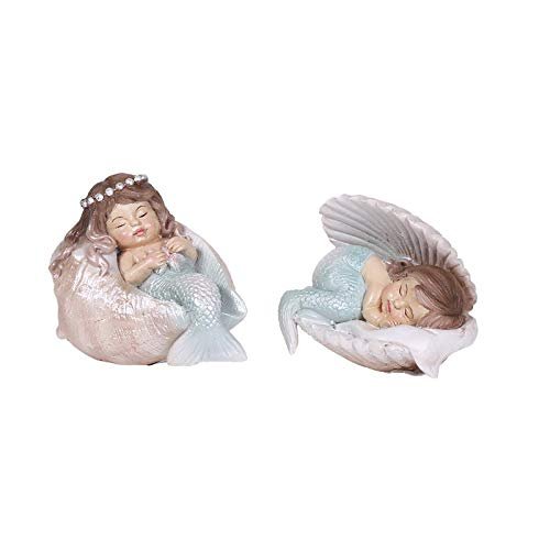 Pacific Giftware PT Mini Mermaids Decorative Garden State Set of 2