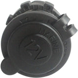 BANDC Waterproof Marine Motorcycle ATV Rv Lighter Socket Power Outlet Socket Receptacle 12v Plug