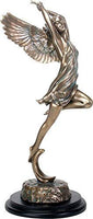 SUMMIT COLLECTION in Glorious Celebration Winged Morning Angel Statue, 19.5 Inches