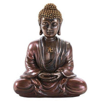 Shakyamuni Gautama Buddha Meditation Desktop Figurine Statue 3.15 Inch
