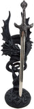 Pacific Giftware Mystical Spiral Dragon Letter Opener Desktop Decor 10 Inch Tall