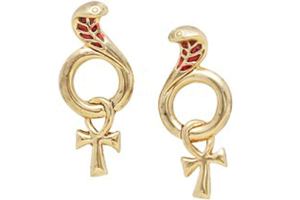 Mystica Collection Jewelry Earrings - Cross