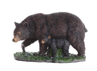 Pacific Giftware Black Bear and Bear Cub Collectible Figurine Statue Home Decor Gift