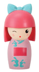 3.25 Inch Kokeshi Usagi Little Japanese Girl In Pink Kimono Figurine