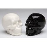 Skull Salt & Pepper Shaker Set made of Ceremic