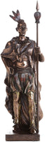 Pacific Giftware Indian Warrior with Traditional Costume and Weapon Collectible Figurine 9 Inch Tall