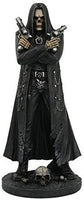 Pacific Giftware Grim Reaper Assassin with Guns Revolvers Skeleton Death Fantasy Horror 10"