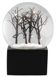 YTC Summit Black Tree Branches with LED Light Up Decorative Water Globe Multi Color