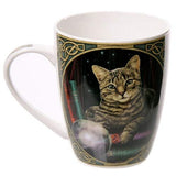 4" Fortune Teller Cat New Bone China Porcelain Coffee Drink Mug
