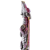 6.25 inches Fantasy Decorative Writing Dragon Sculpture Decorative Pen Gift Set - Set of 6