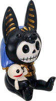 SUMMIT COLLECTION Furrybones Anubis Signature Skeleton in Egyptian Costume with Mummy Buddy