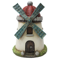 Pacific Giftware Enchanted Garden Decorative Windmill Tower Mini Fairy Garden Decorative Accessory 4.25 inch Tall