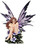*New* 2013 Amy Brown Fantasy Periwinkle Flower Fairy Statue Enchanted 6"h Figurine