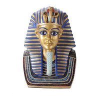 Pacific Giftware 5 Inches Ancient Egyptian Pharaoh King TUT Tutankhamun Golden Bust Statue