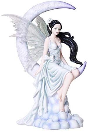 Pacific Giftware Celestial Frost Moon Fairy Official Nene Thomas Collectible Figurine 12 inch H