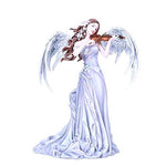 Pacific Giftware Elegant Angel Playing Violin Lullaby Musical Statue by Nene Thomas Home Decor