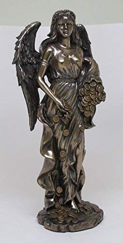 PTC 11.5 Inch Goddess Fortuna Roman Mythology Resin Statue Figurine