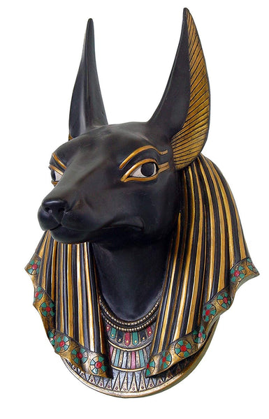 Pacific Giftware Egyptian Anubis God of Underworld Wall Scupture 15 Inch Tall