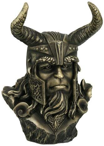 Norse Mythology Figure Loki Bust Bronze Stone Statue Home Office Decoration …