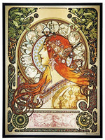 YTC Summit 8561 Mucha Zodiac Art Glass