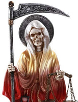 Pacific Giftware Santa Muerte Saint of Holy Death Standing Religious Statue...