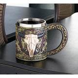 Dragon Crest 10017867 Bull Skull Mug Multicolor