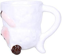 Pacific Giftware Topsy Turvy Sheep Expresso Mug Adorable Mug Upside Down Home Office Decor